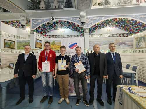 Награждение победителей чемпионата