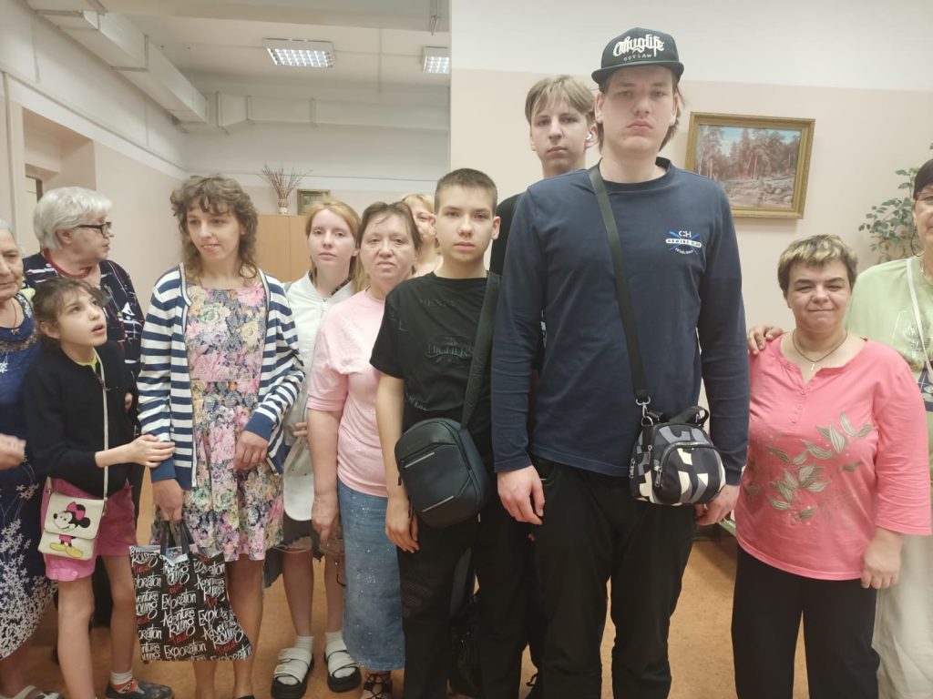 На фото: делегация из Донецка.