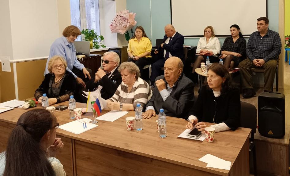 Выступление председателя МГО ВОС А.Н. Мошковского на отчетно - выборной конференции