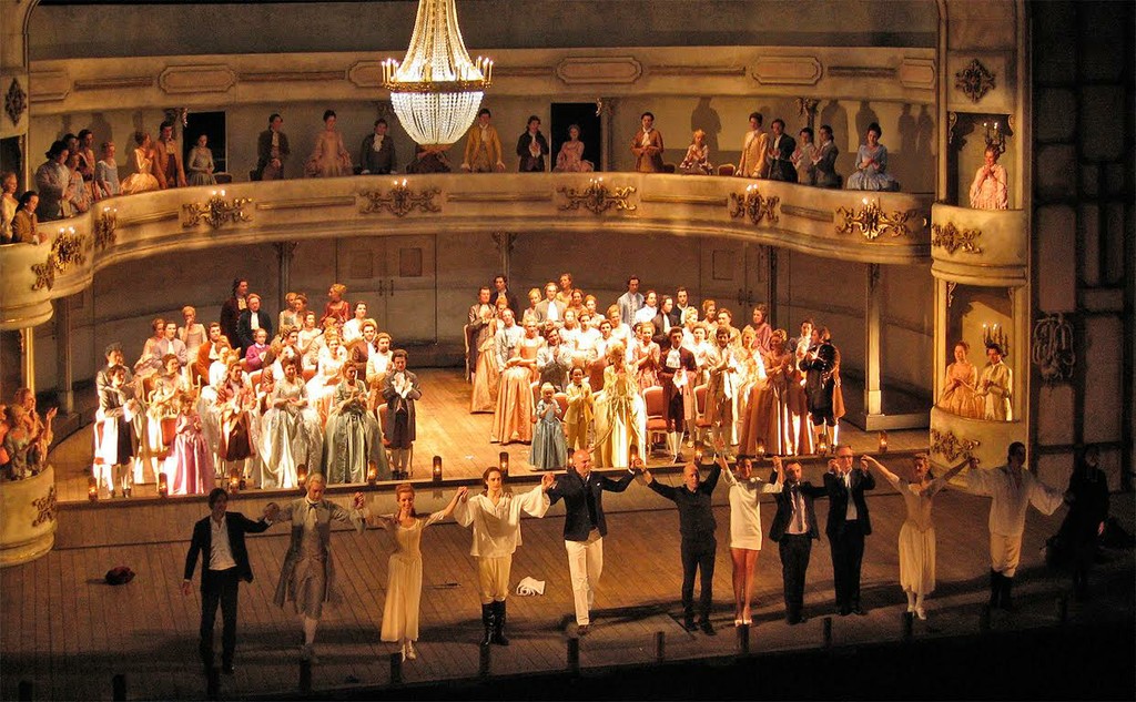 Сцена из оперы Так поступают все женщины